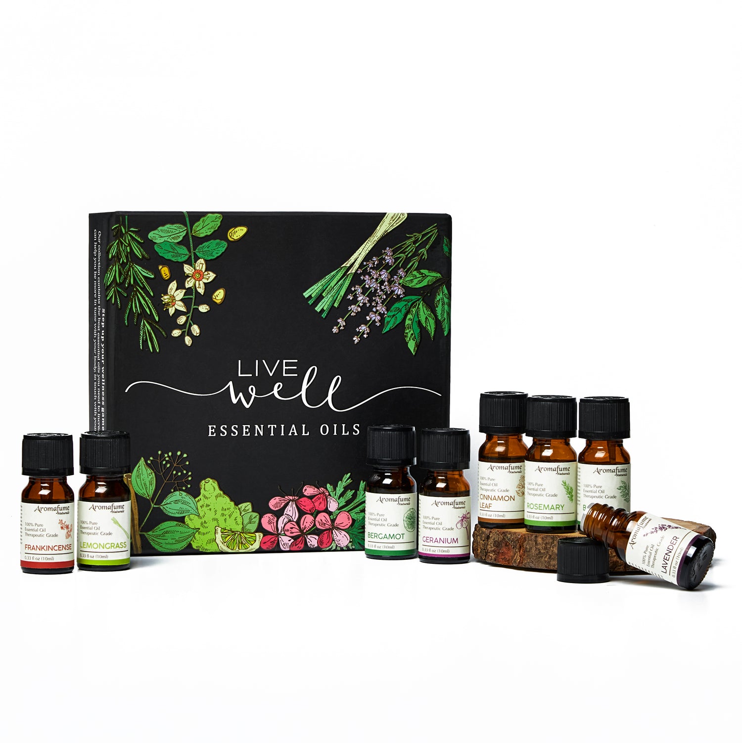 ‘Live Well’ Pure Essential Oil Gift Set