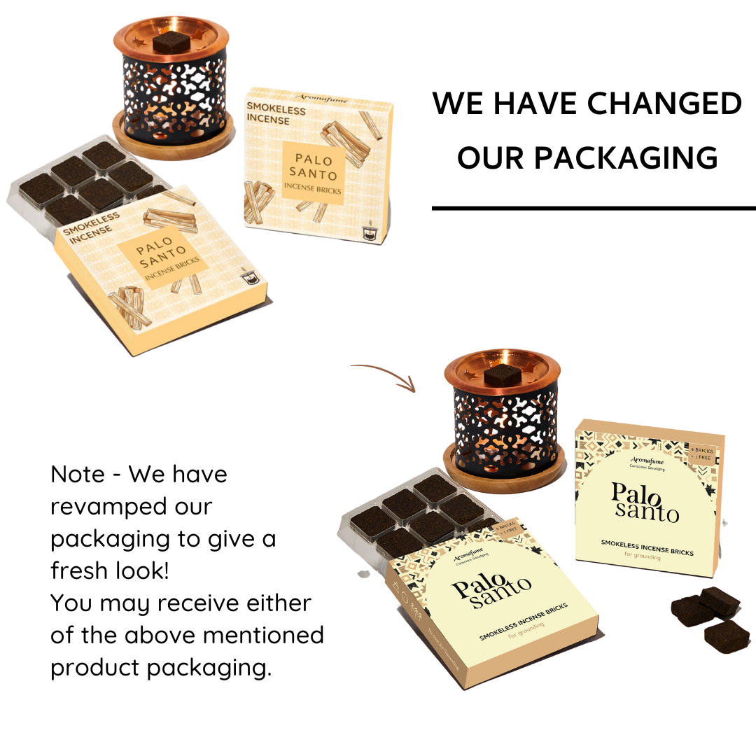 Palo Santo Incense Bricks & Burner Set