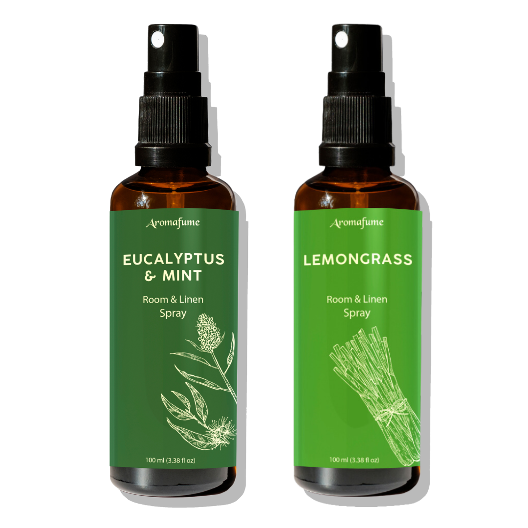 Eucalyptus & Mint + Lemongrass room and Linen Spray