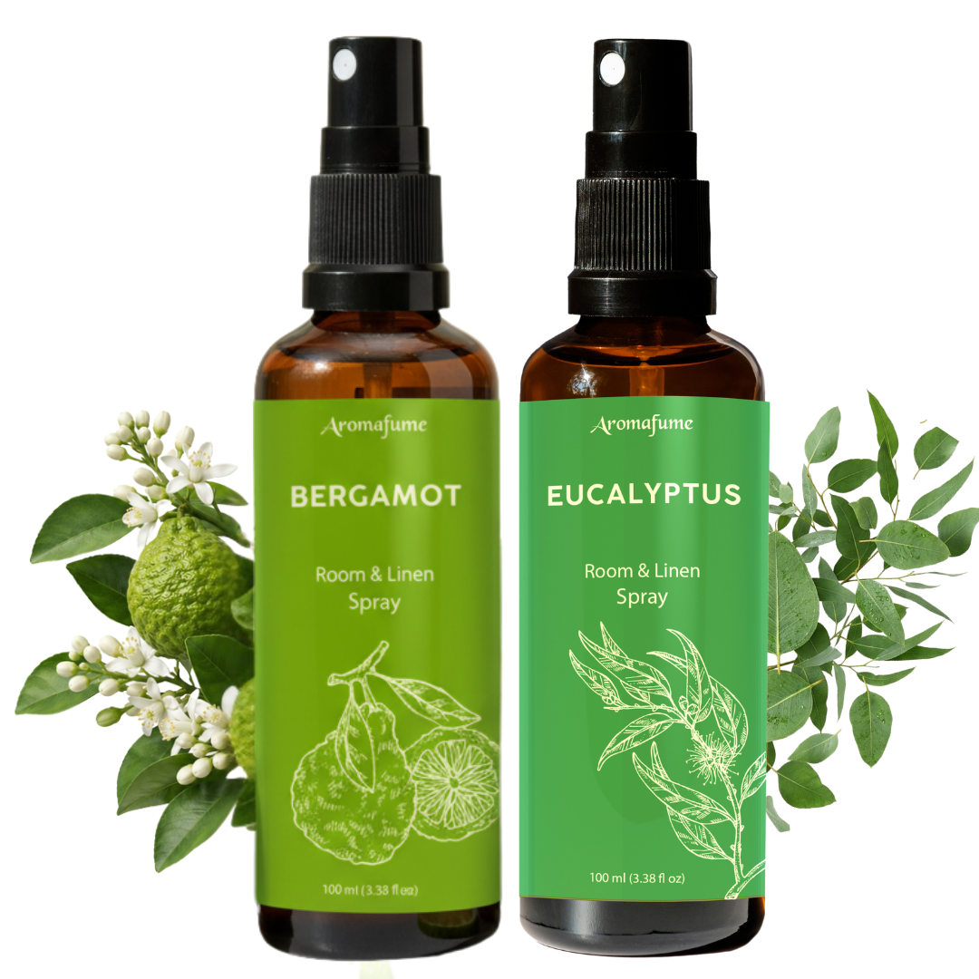 Eucalyptus Room & Linen Spray + Bergamot Room & Linen Spray