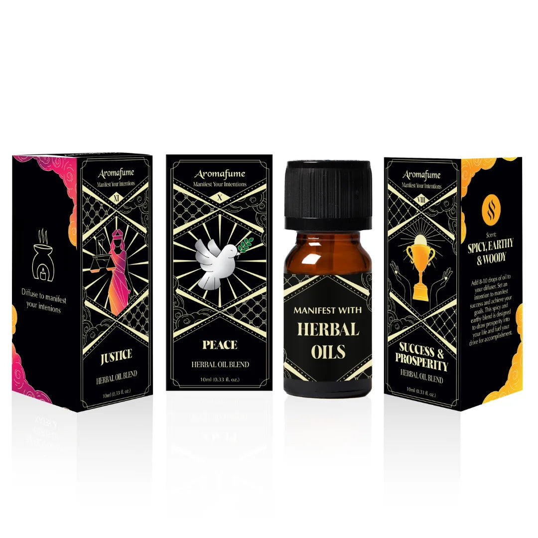 Cosmic Abundance Oils – Justice, Peace & Success. Herbal blends for fairness, harmony & prosperity.