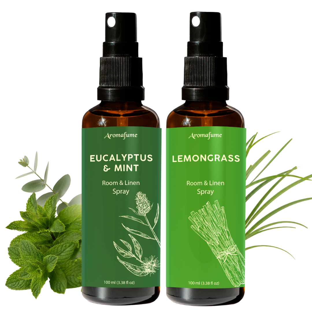 Eucalyptus & Mint + Lemongrass room and Linen Spray