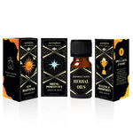 Golden Beginnings Oils – New Beginnings, Positivity & Prosperity. Herbal blends to manifest fresh starts & success.