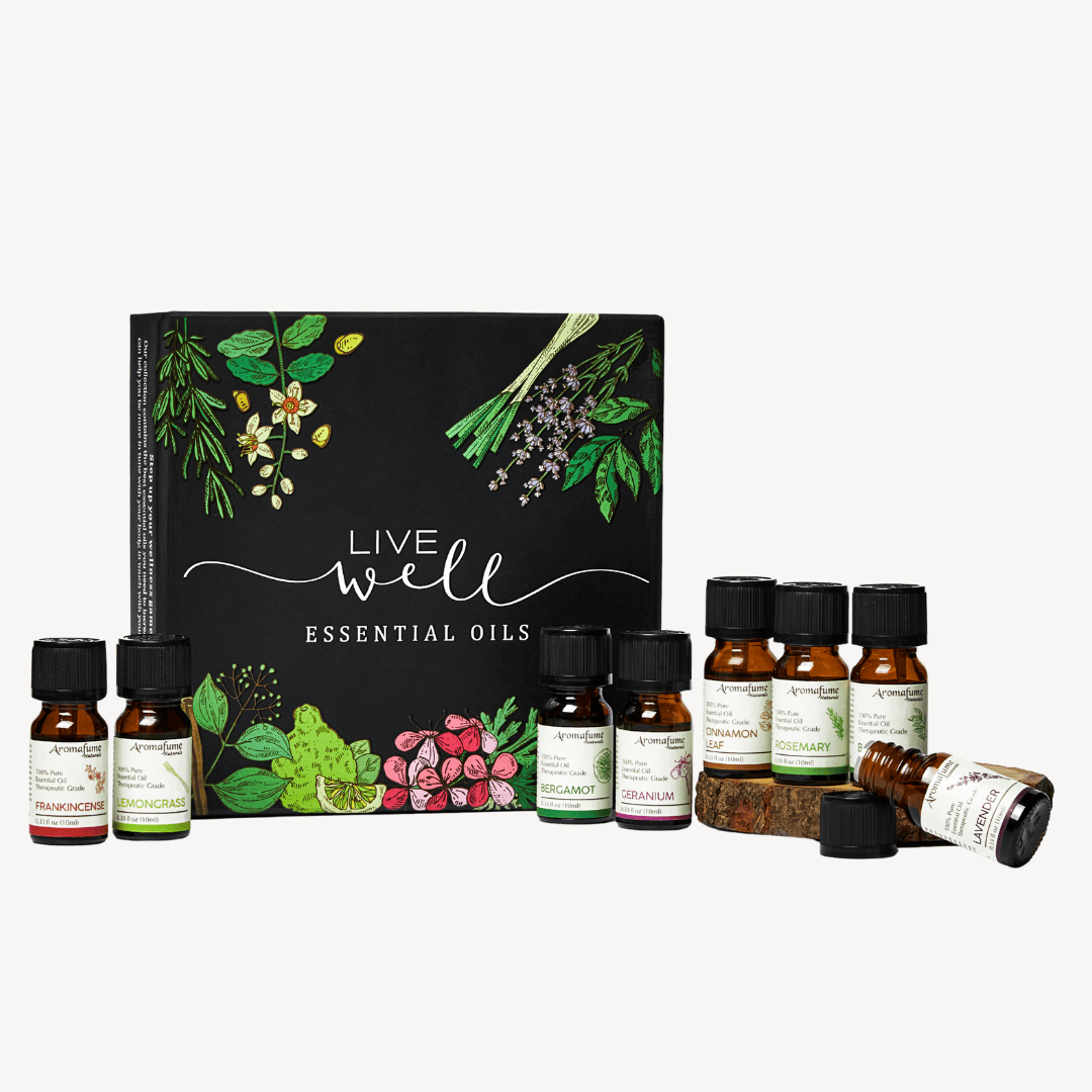 ‘Live Well’ Pure Essential Oil Gift Set