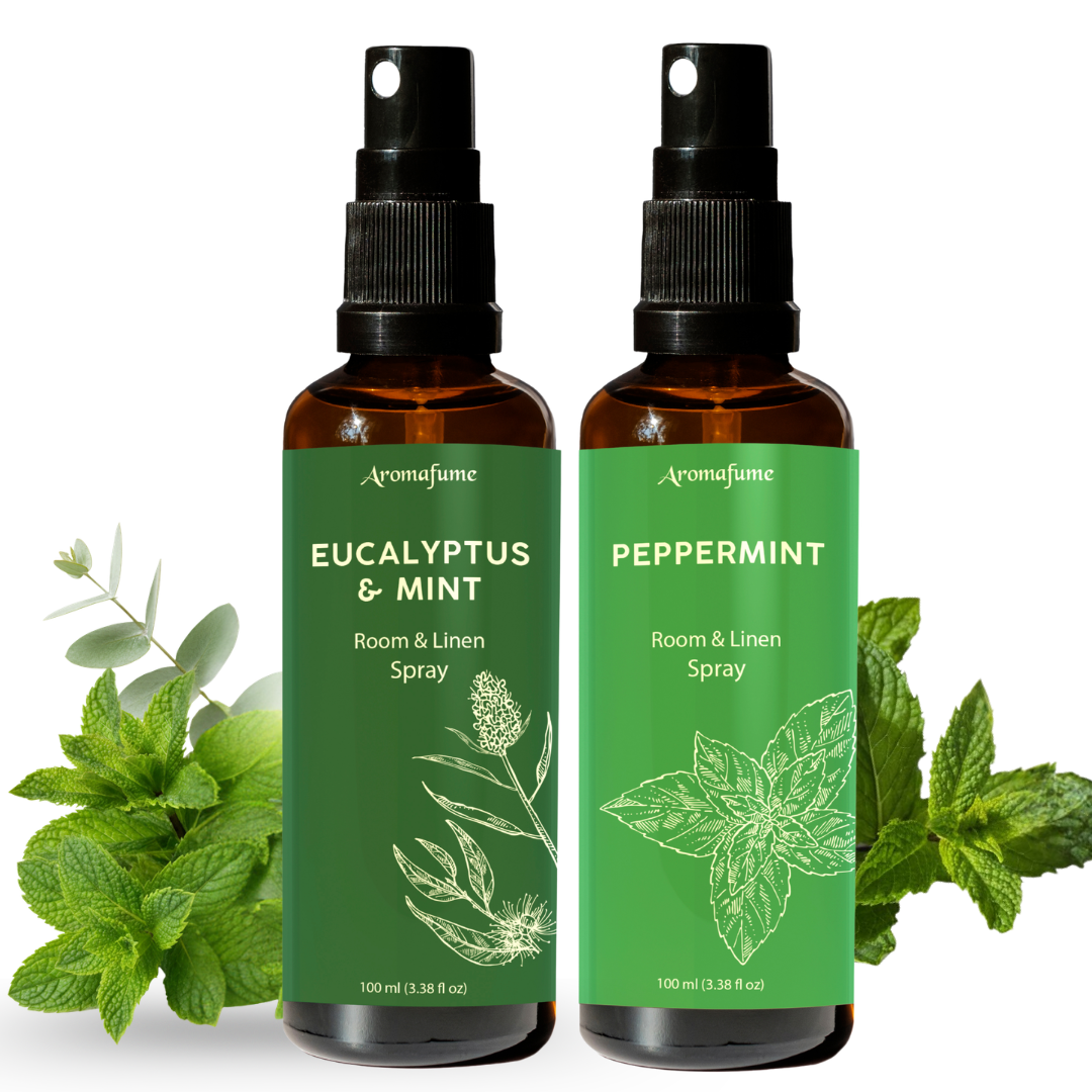 Peppermint + Eucalyptus & Mint Room & Linen Spray