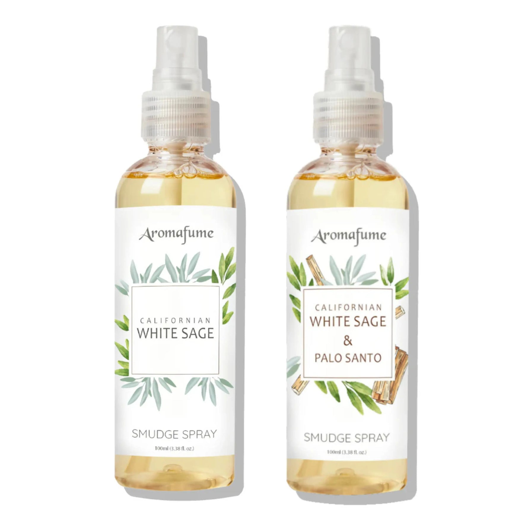White Sage Smudge Spray and White Sage & Palo Santo Smudge Spray Duo