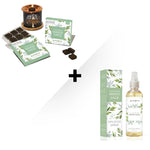 White Sage Smokeless Incense Set & Smudge Spray Kit