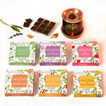 White Sage Smokeless Incense Bricks & Tree of Life Burner Super Set