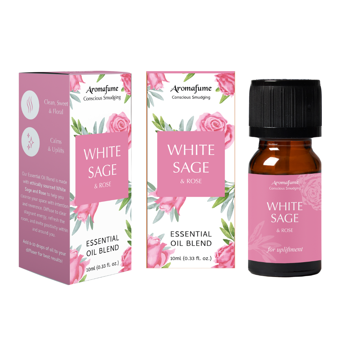 White Sage & Rose Essential Oil