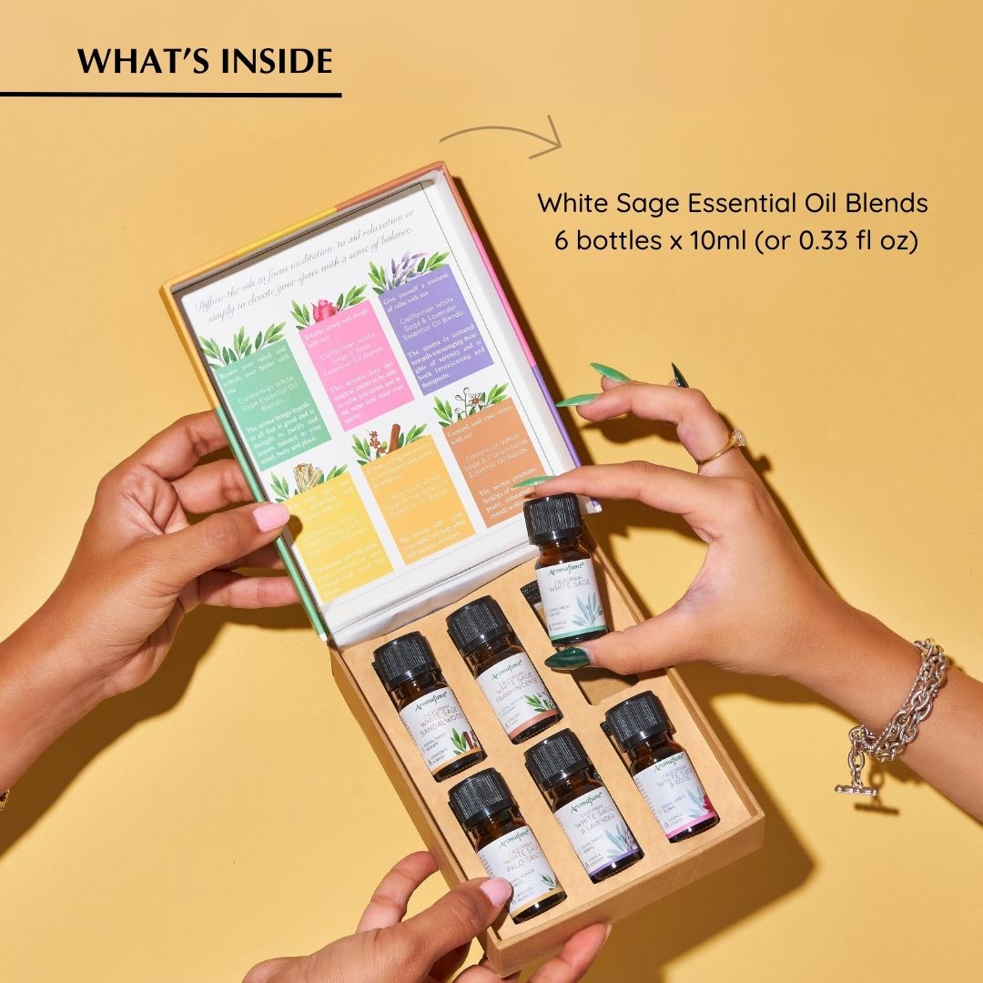 White Sage Essential Oil Gift Set