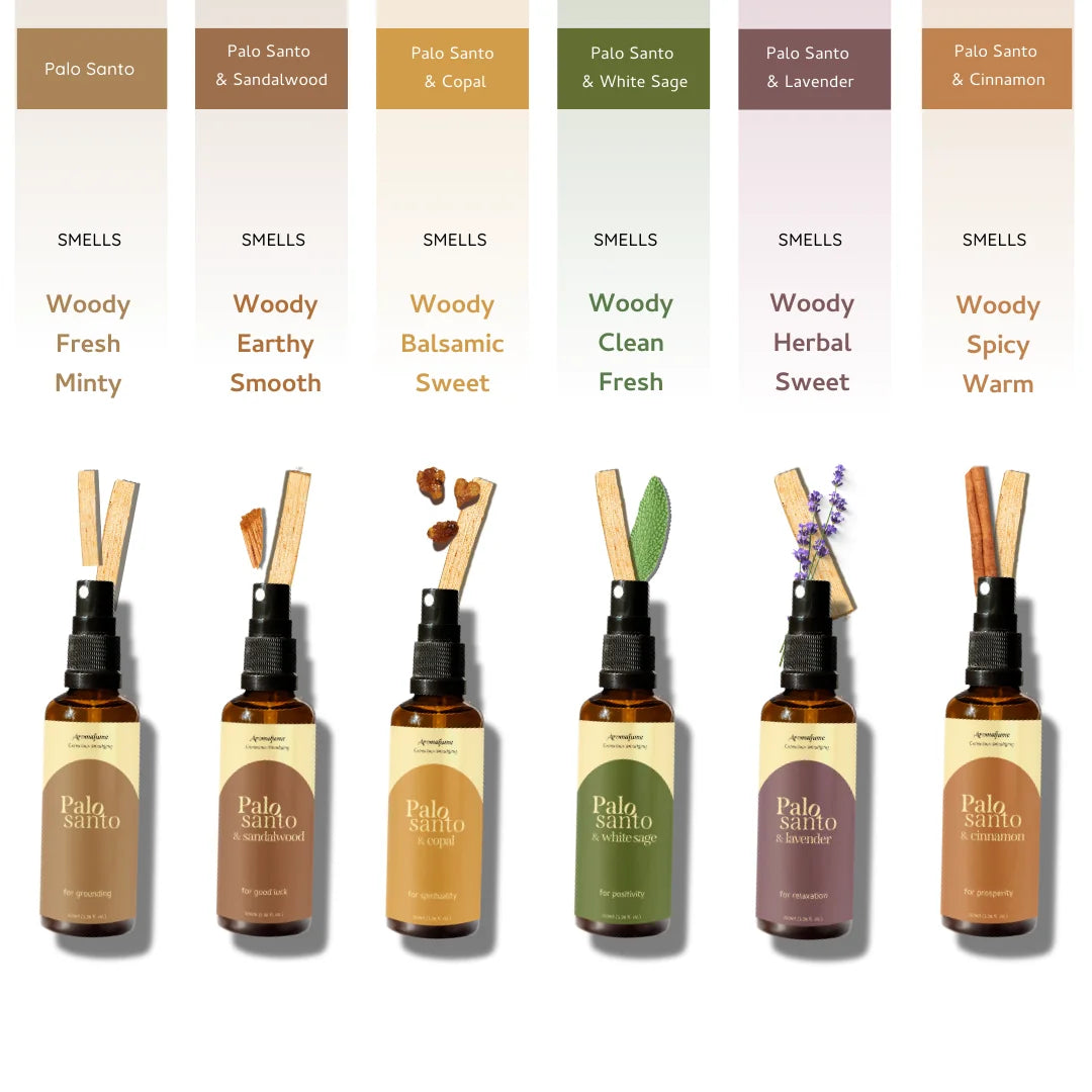 Palo Santo Smudge Spray Gift Set