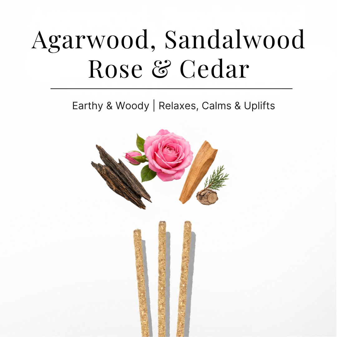 Temple Oudh Luxe Incense Sticks (3 x 25p)