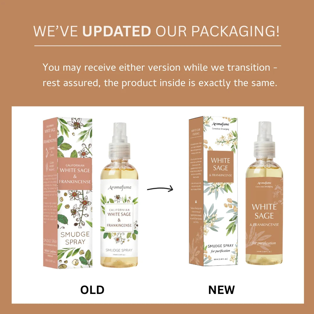 White Sage & Frankincense Smudge Spray
