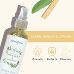 Scent Profile - Clean, woody and citrusy