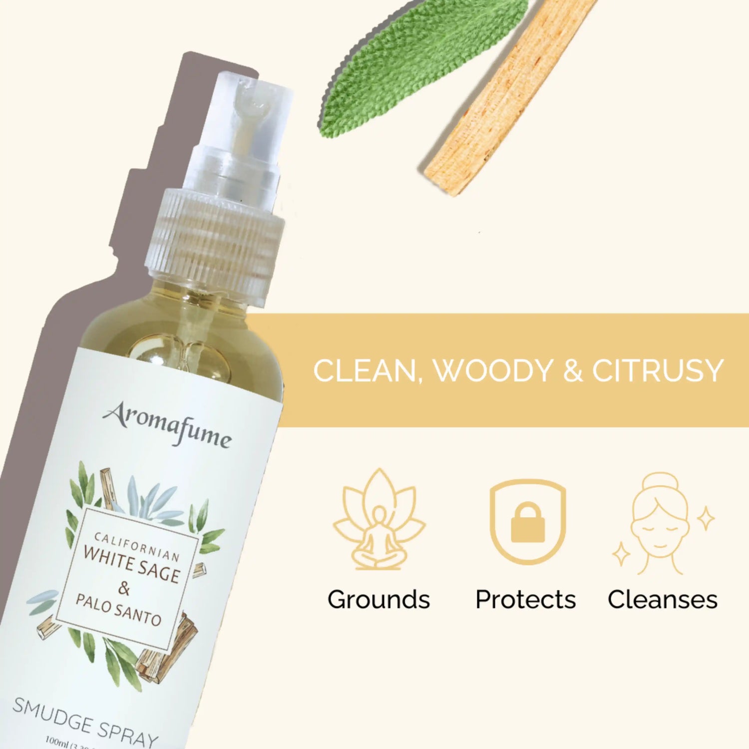 Scent Profile - Clean, woody and citrusy