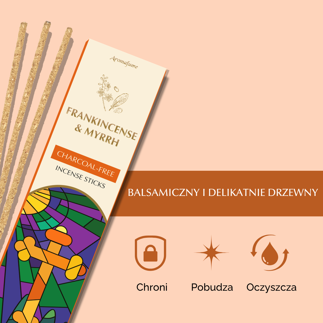 Kadzidełka Frankincense i Mirra