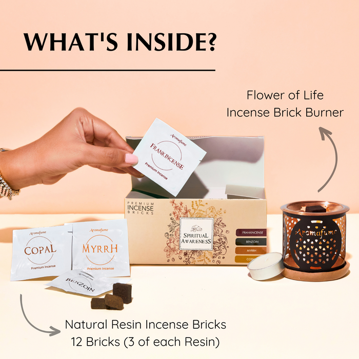 Spiritual Awareness Incense Brick Gift Set