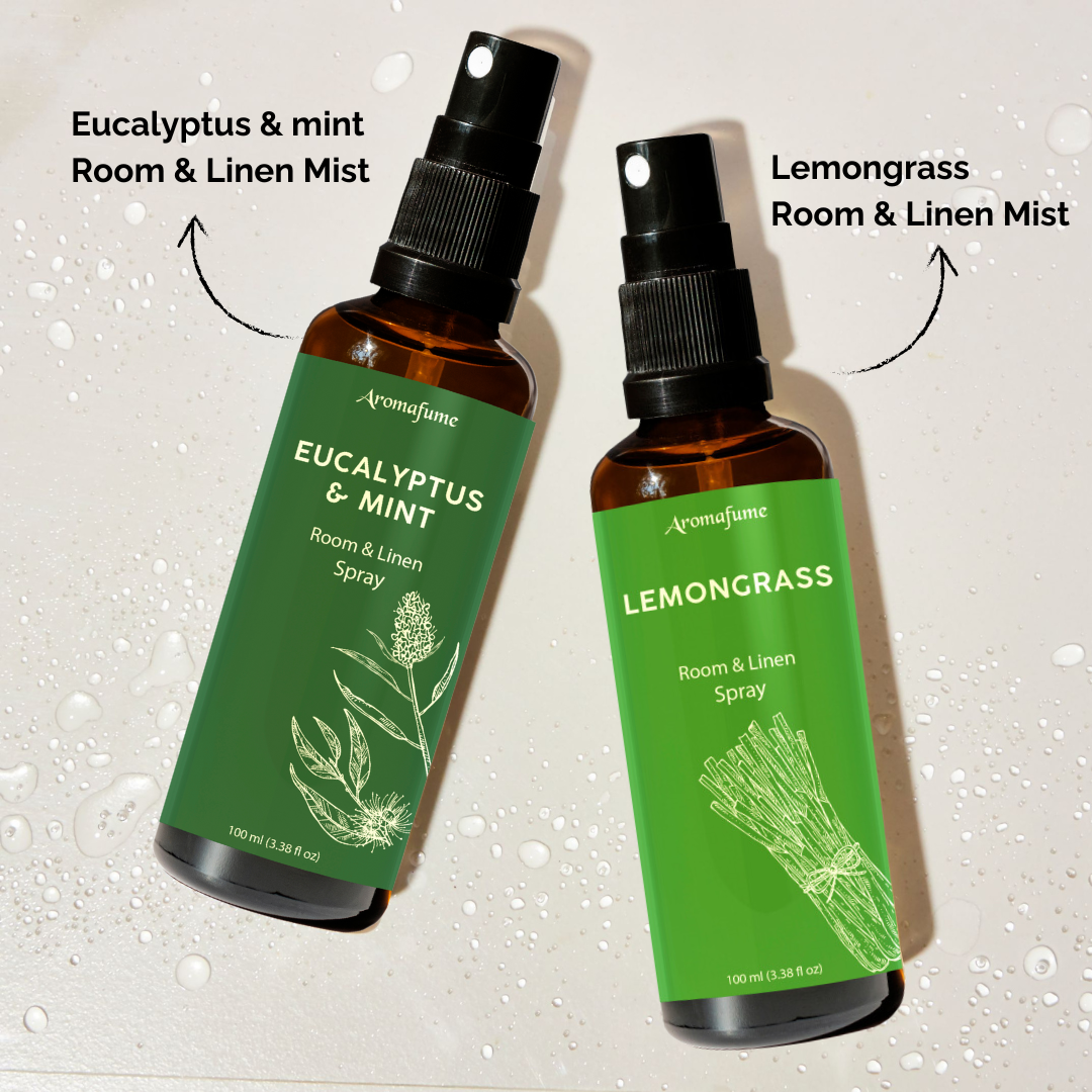 Eucalyptus & Mint + Lemongrass room and Linen Spray