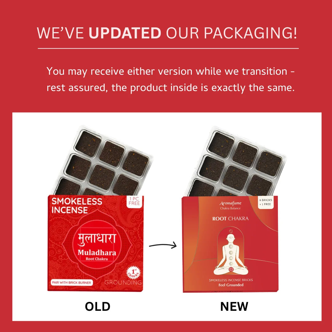 1st - Root Chakra Incense Bricks Refill Pack