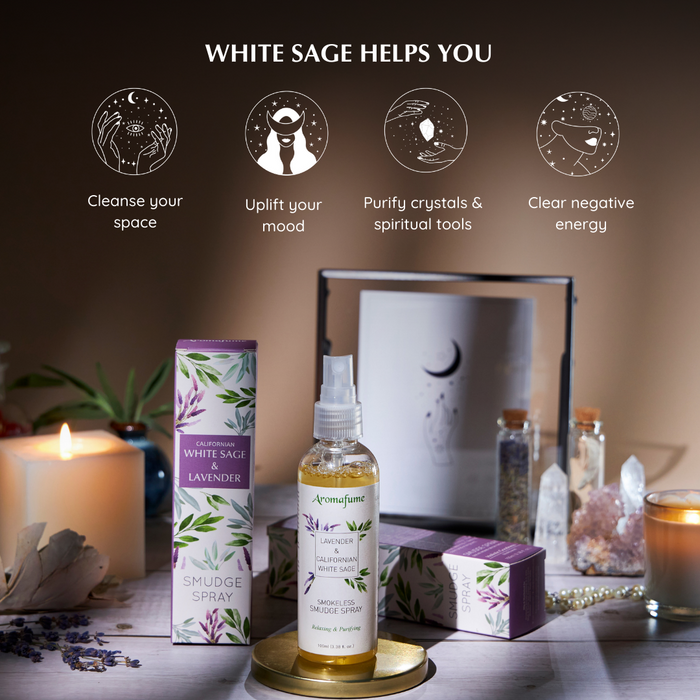 White Sage & Lavender Smudge Spray