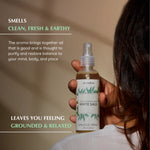 Sage smudge spray to purify your mind, body and place and to restore balance your space