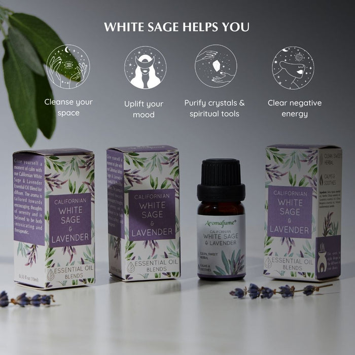White Sage & Lavender Essential Oil