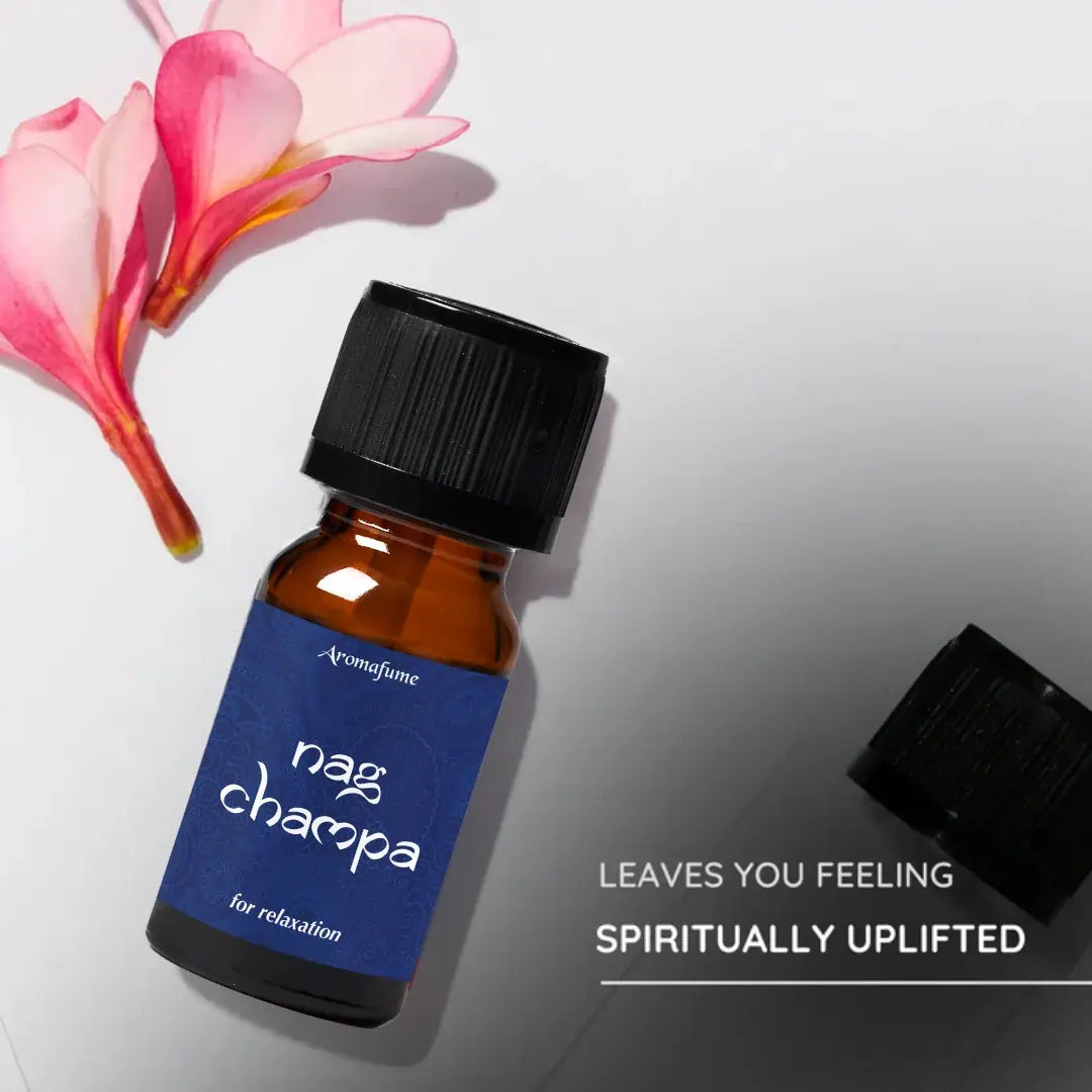 Nag Champa Essential Oil to mask unpleasant odors. Leaves you feeling spiritually uplifted.