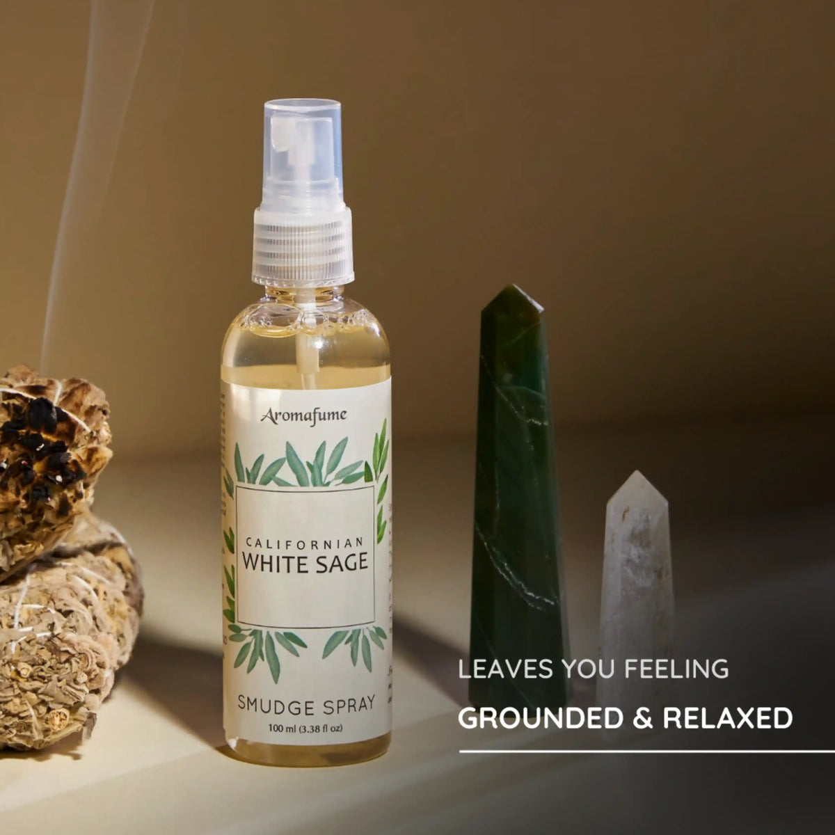 White Sage leaves you feeling grounded and relaxed