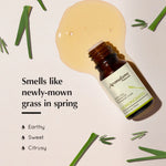 Smells like newly-mown grass in spring