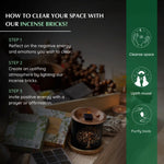 Clear your space and uplift mood with White Sage smokeless incense - Invite positive energy with a prayer or affirmation