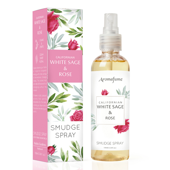 White Sage & Rose Smudge Spray