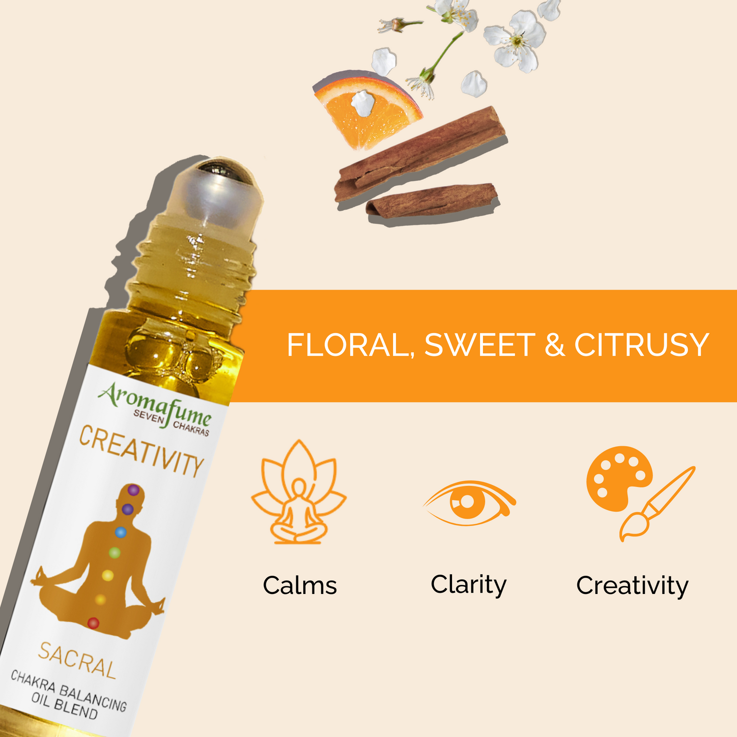 2nd - Sacral Chakra Roll-On