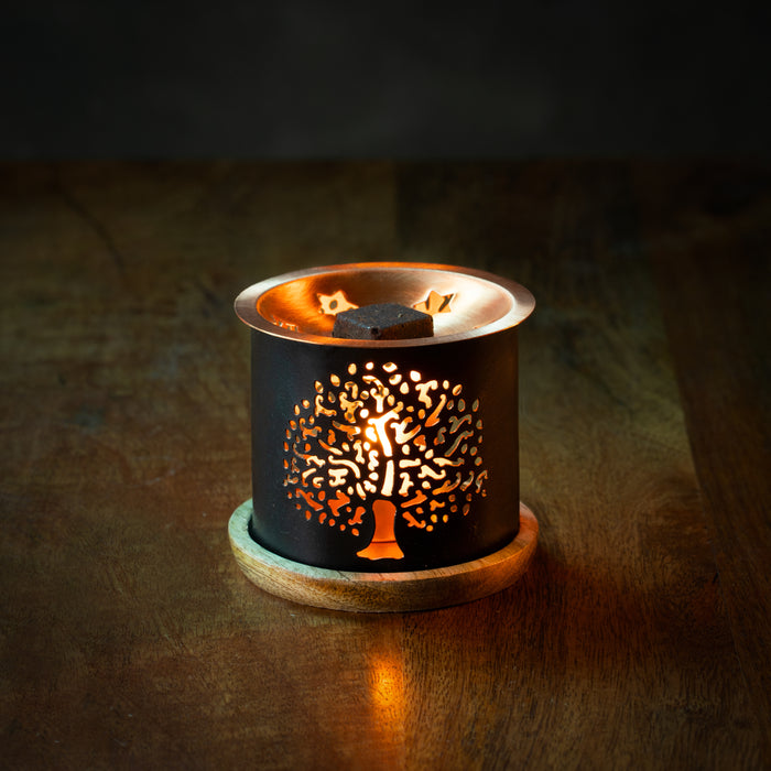 Frankincense Incense Bricks & Tree of Life Burner