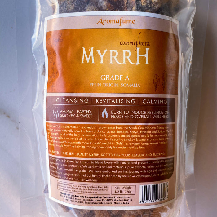 Myrrha Commiphora Resin ½ lb (227 g)